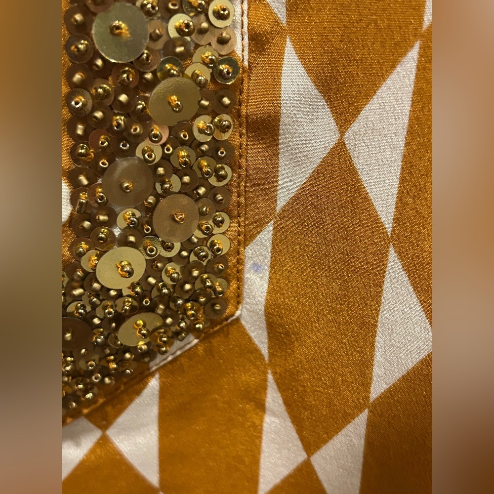 Tory Burch Silk Tunic, Tile Pattern - image 7